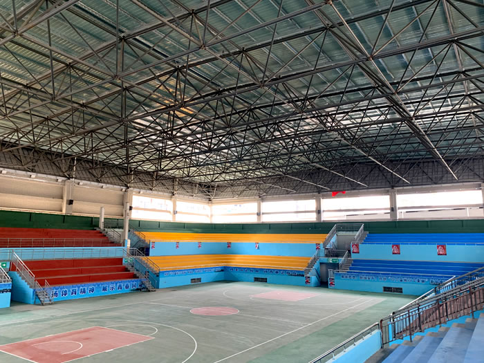 安达富川体育馆网架